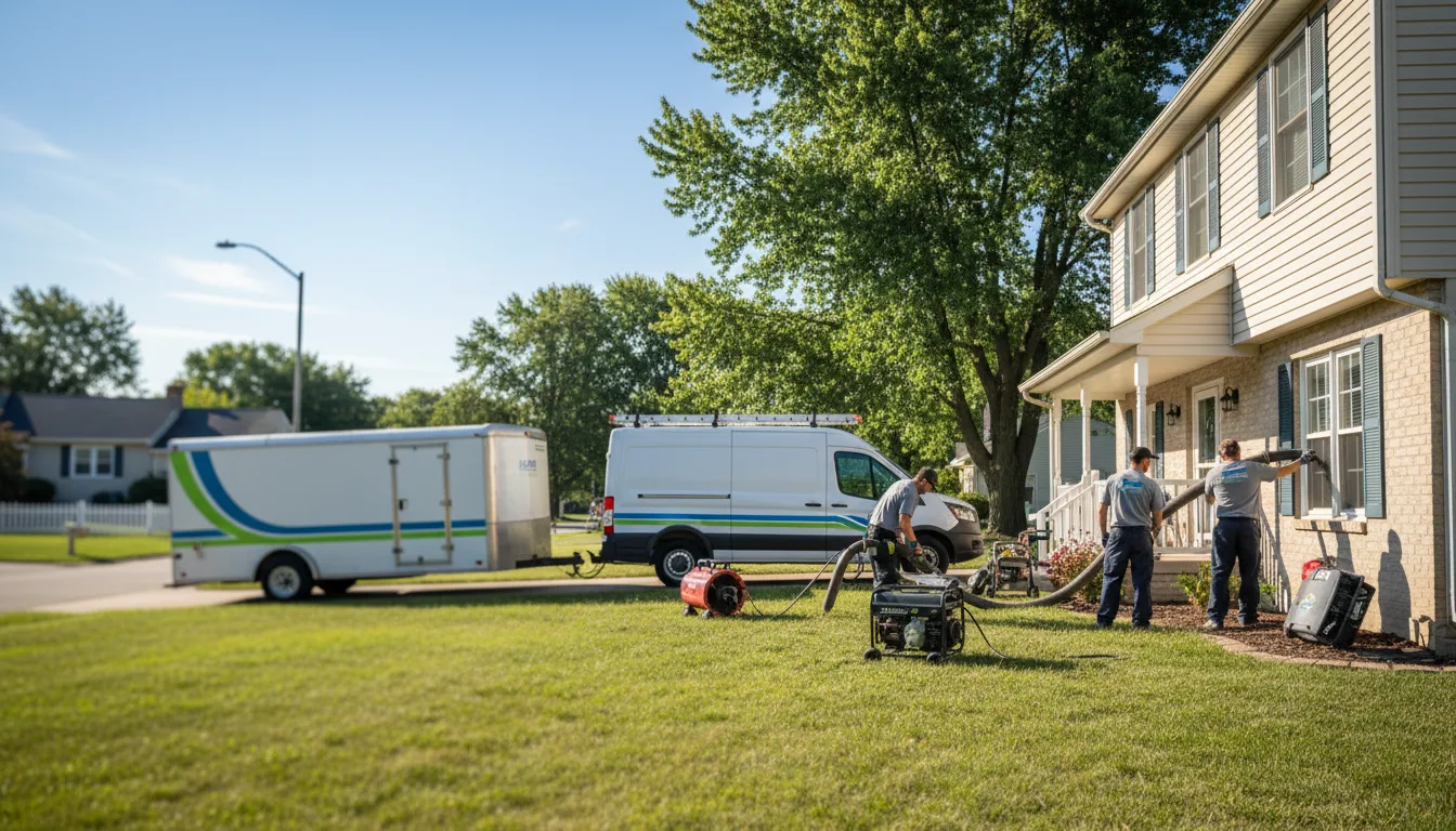 Flooded Basement Restoration And Cleanup With Repair in Truro, IA near me